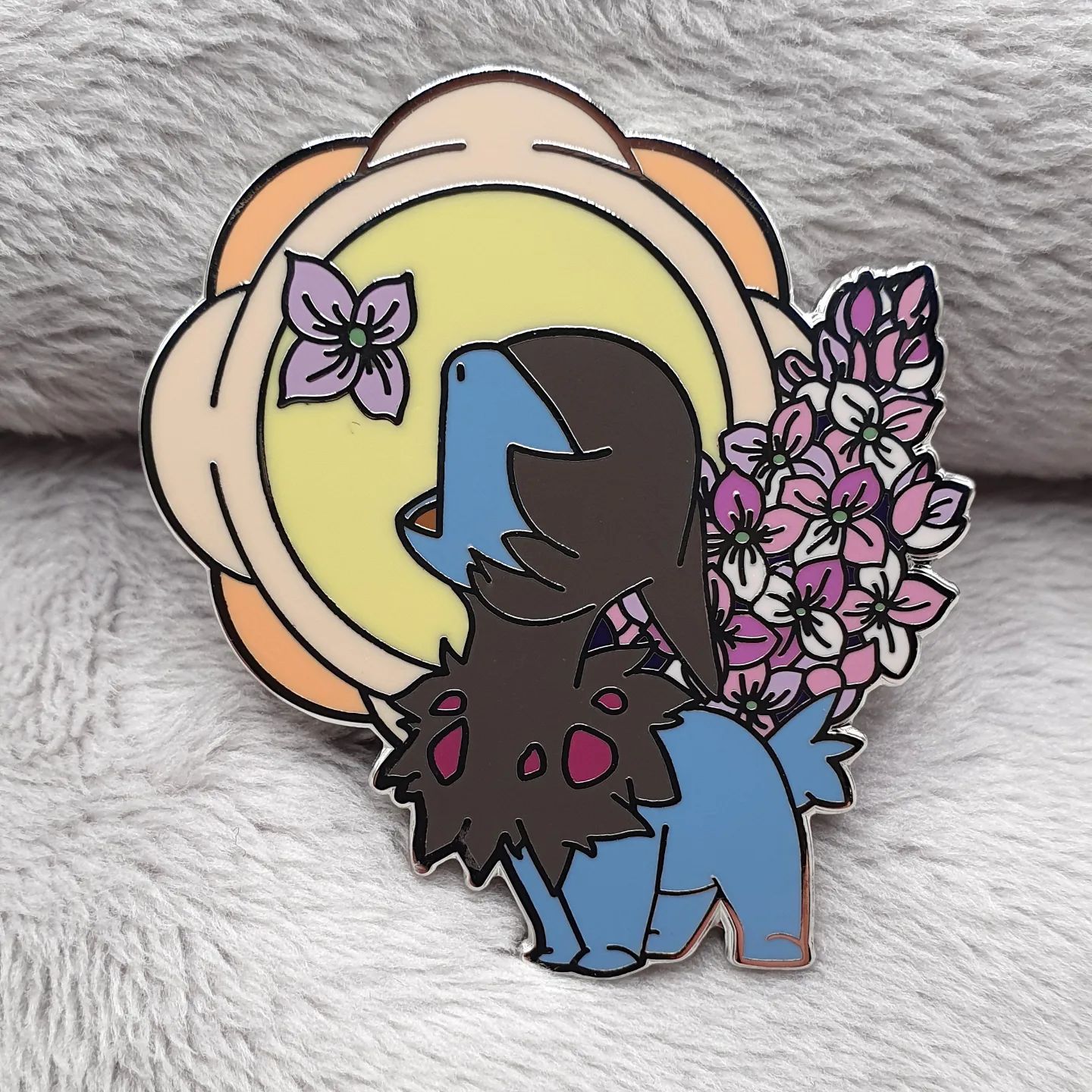Beautiful floral hard enamel pins.... - Flo's Fantasy Crafts | Facebook