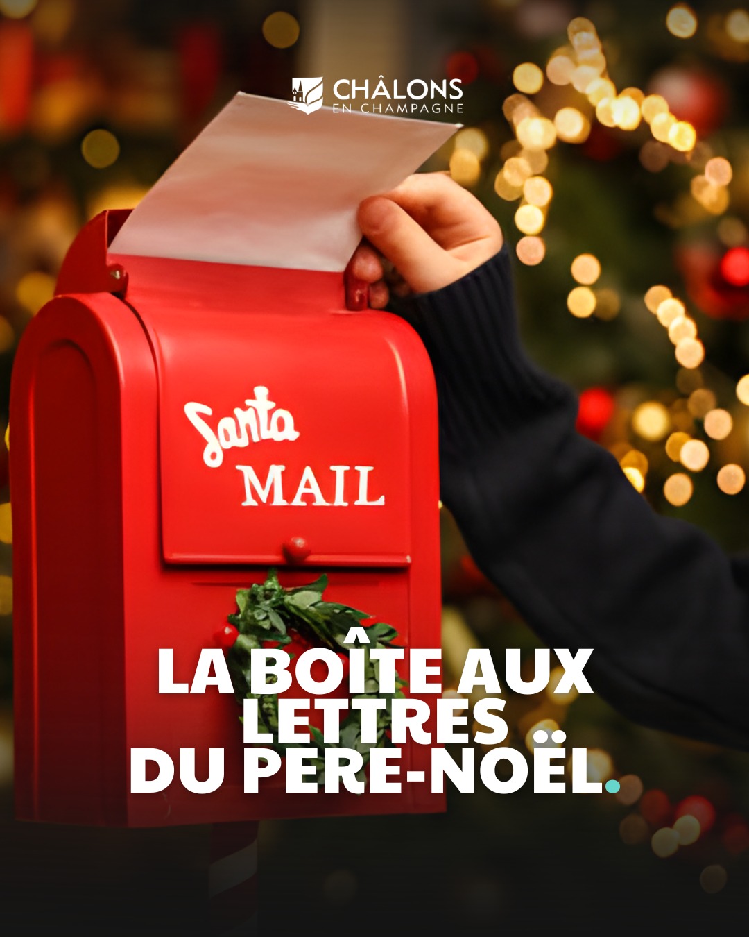 La Boîte aux Lettres du Père Noël est ouverte à la Mairie] – Mairie de Villeneuve sur Yonne