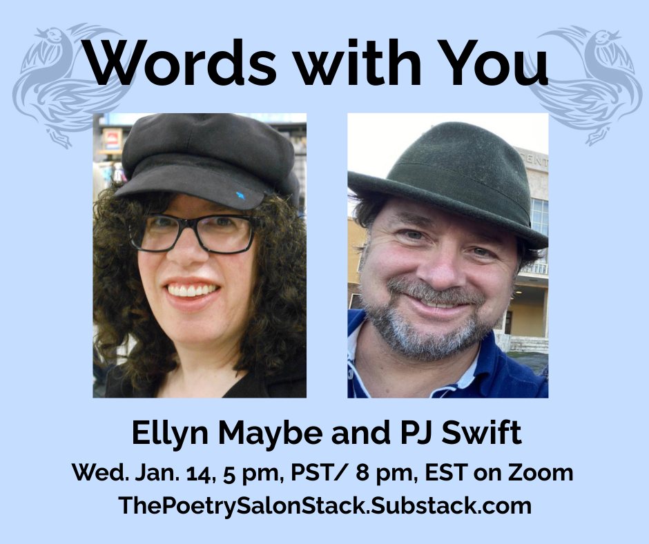 Reading with Ellyn Maybe and PJ Swift Plus Open Mic