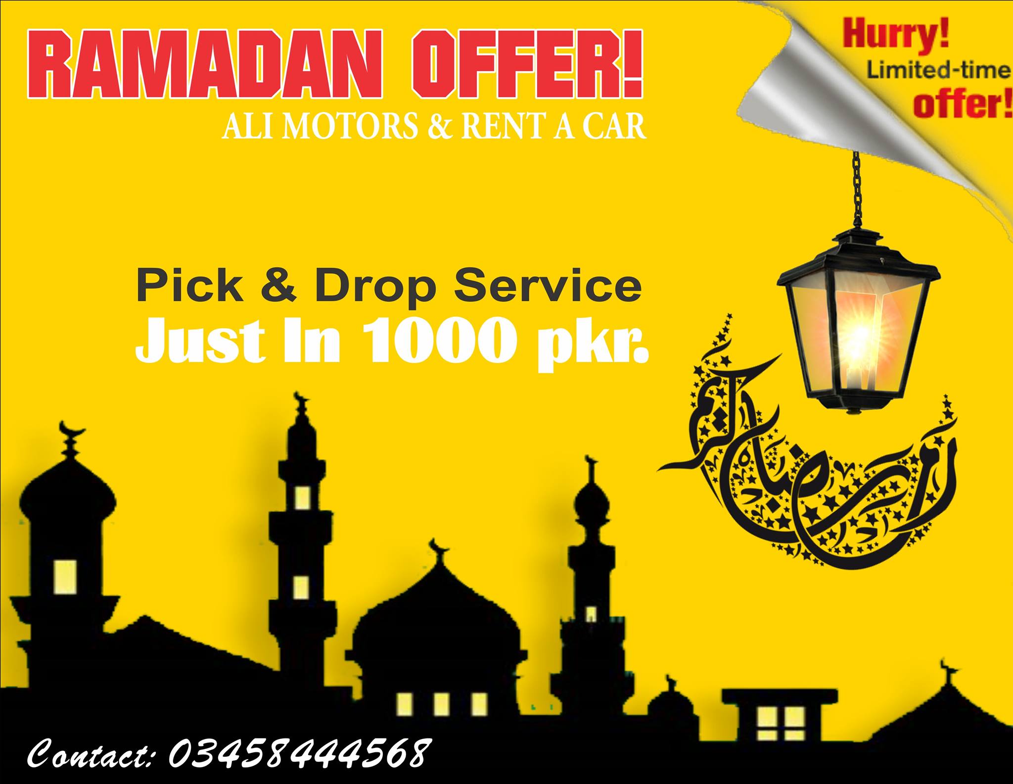 Ali Motor's & Rent A Car | Lahore