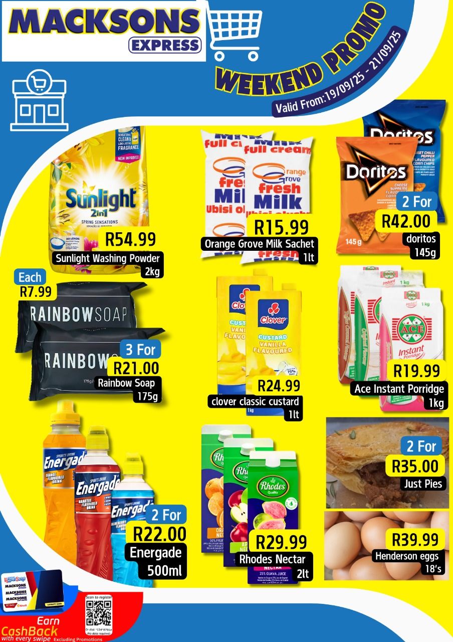 Macksons - Macksons Express Weekend Special Alert! 🛍️💰 Don't miss out ...