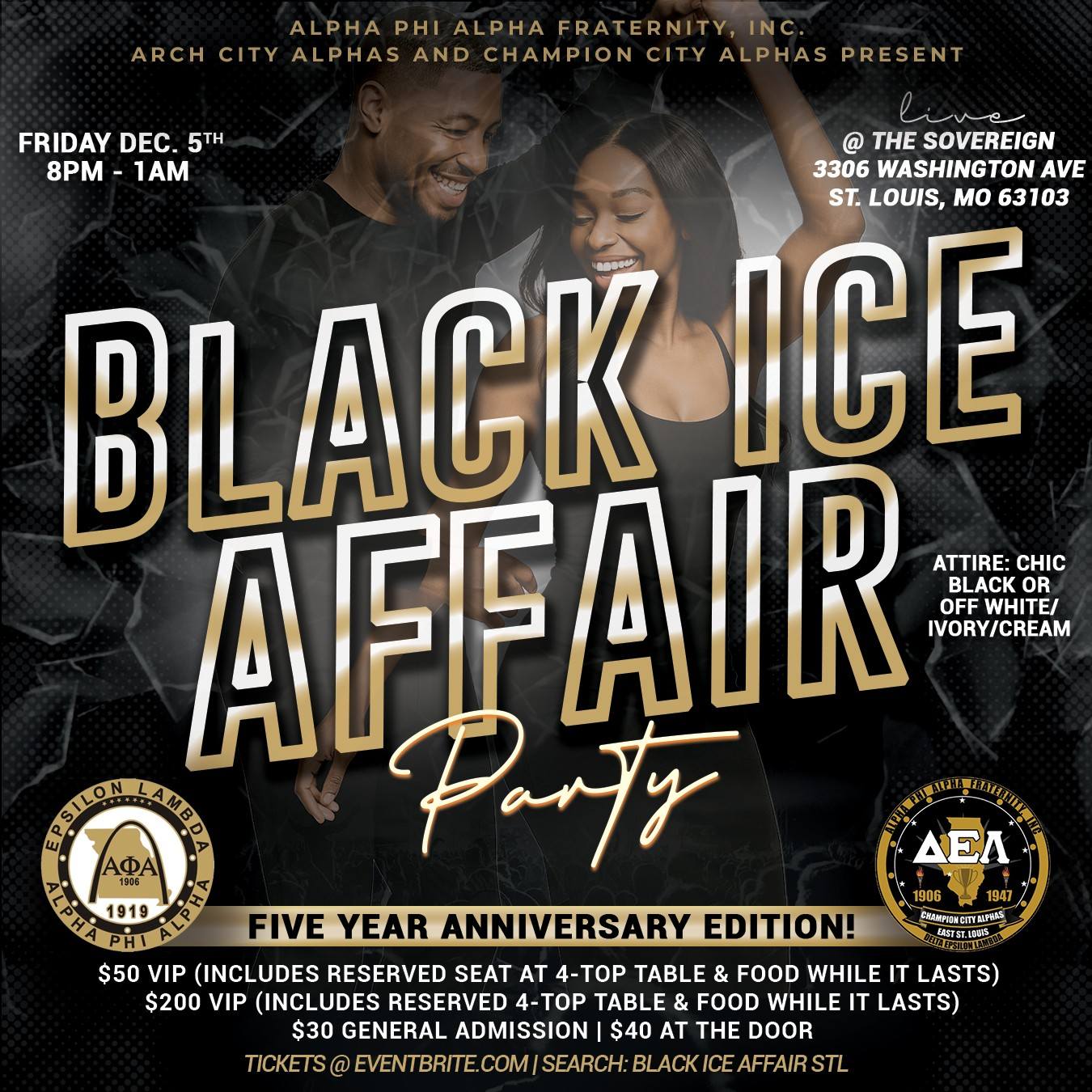 The Sovereign - ⭐ Tonight! 🥂 We host the Alpha Phi Alpha... | Facebook