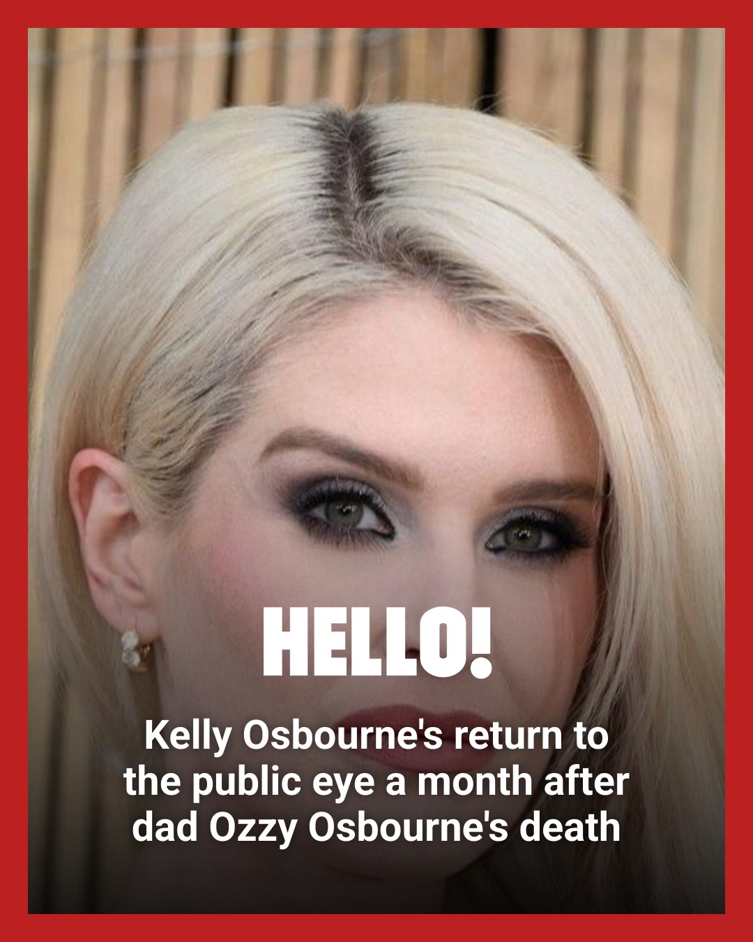 HELLO! - Kelly Osbourne's return to the public eye a month... | Facebook