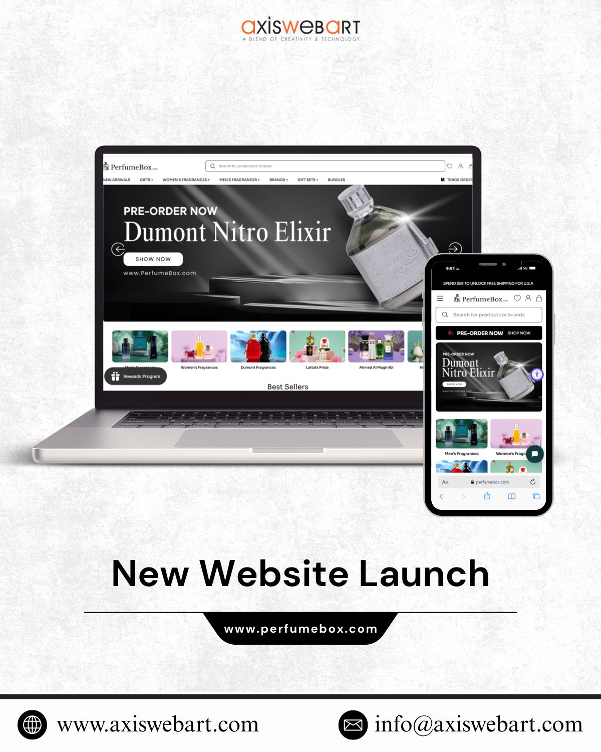 Axis Web Art - New Website Launch – Fragrance Meets... | Facebook