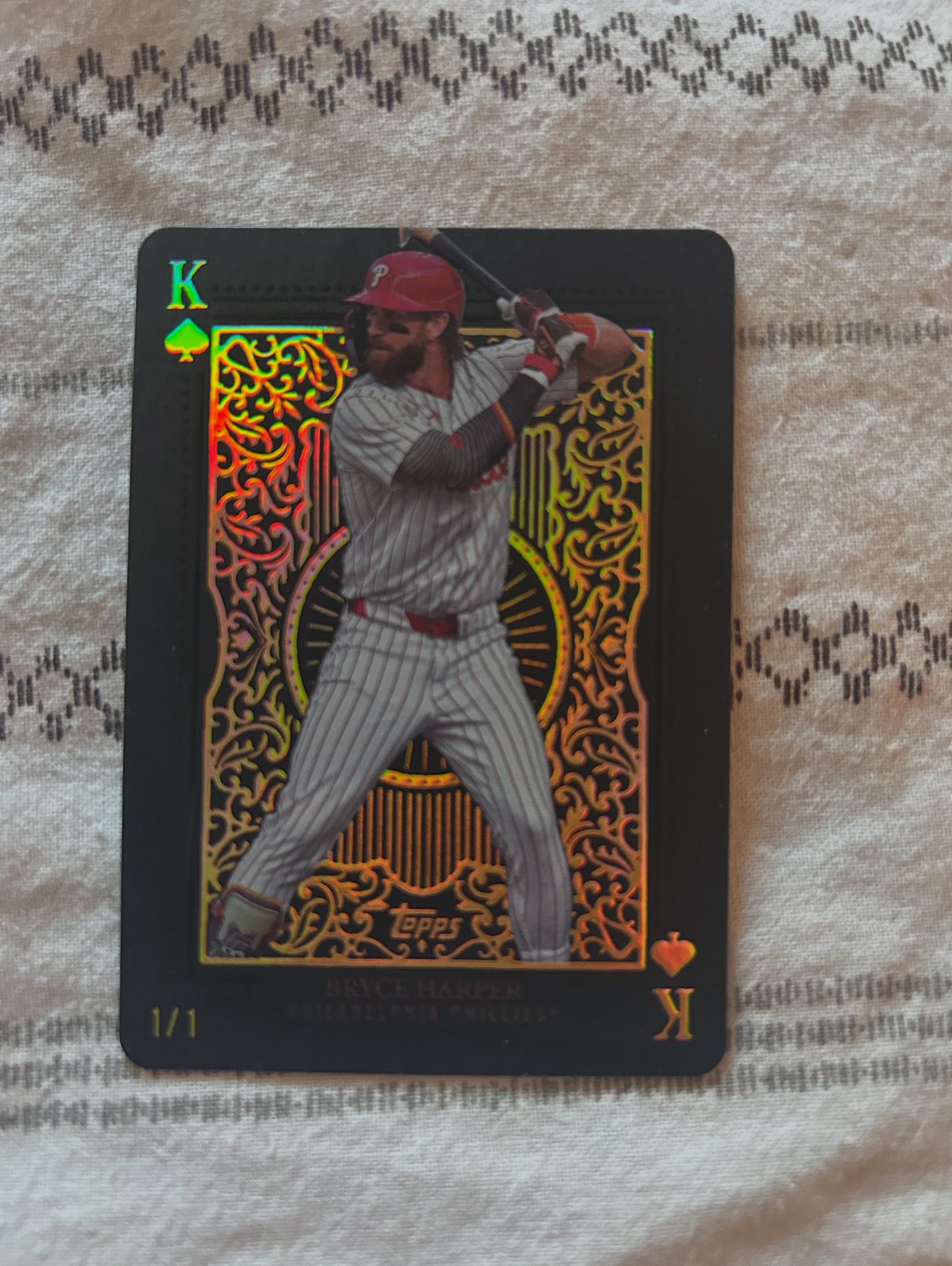 Bryce Harper 1/1 All Kings... ? ?: vgkfan88/X