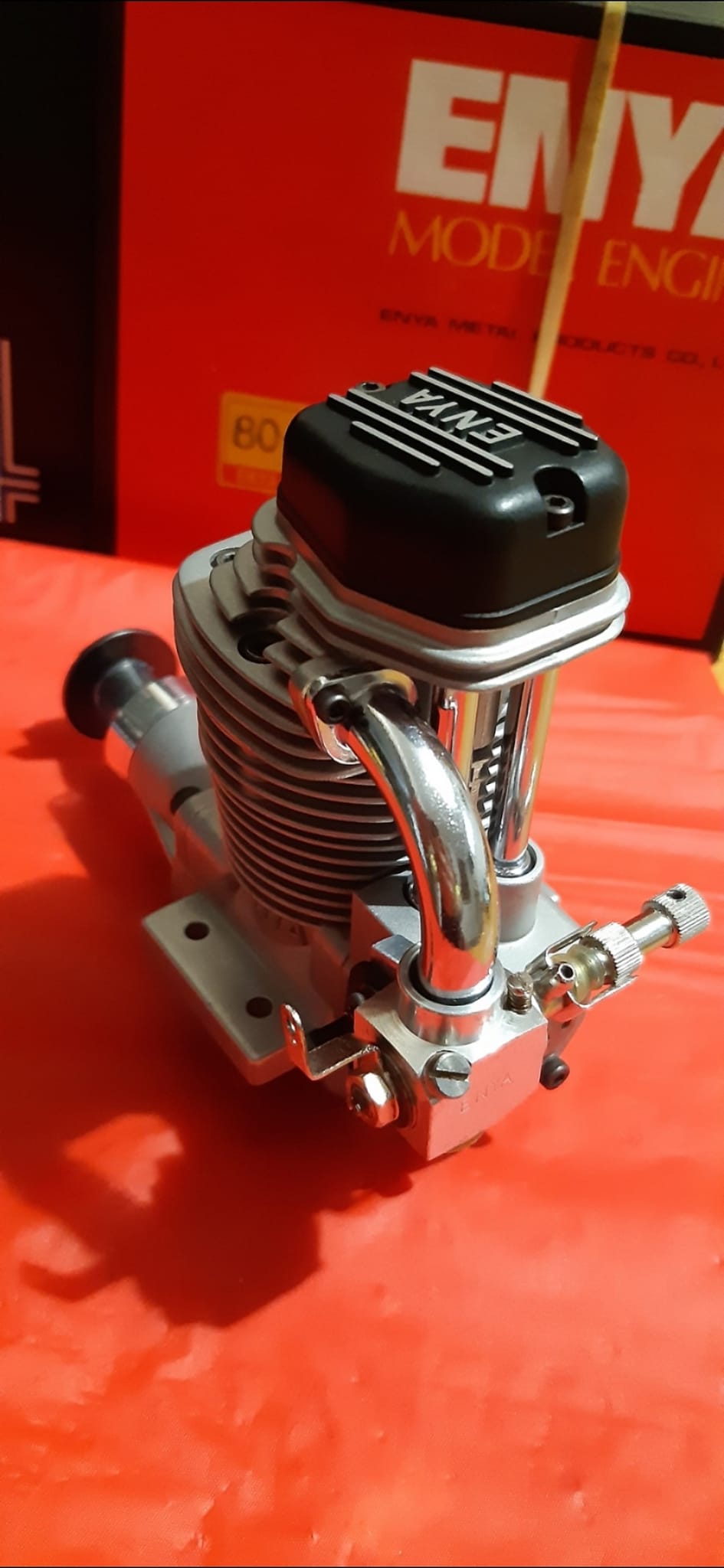ENYA 90-4C model engine for yellow taxi cab plane