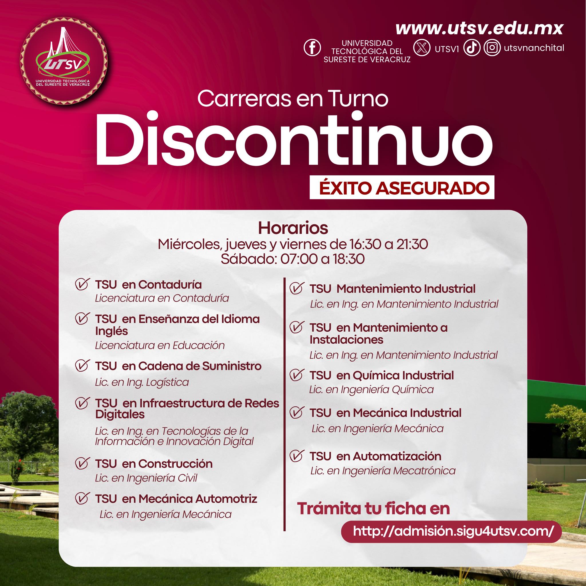 UNIVERSIDAD TECNOLÓGICA DEL SURESTE DE VERACRUZ | Ixhuatlán-Minatitlán