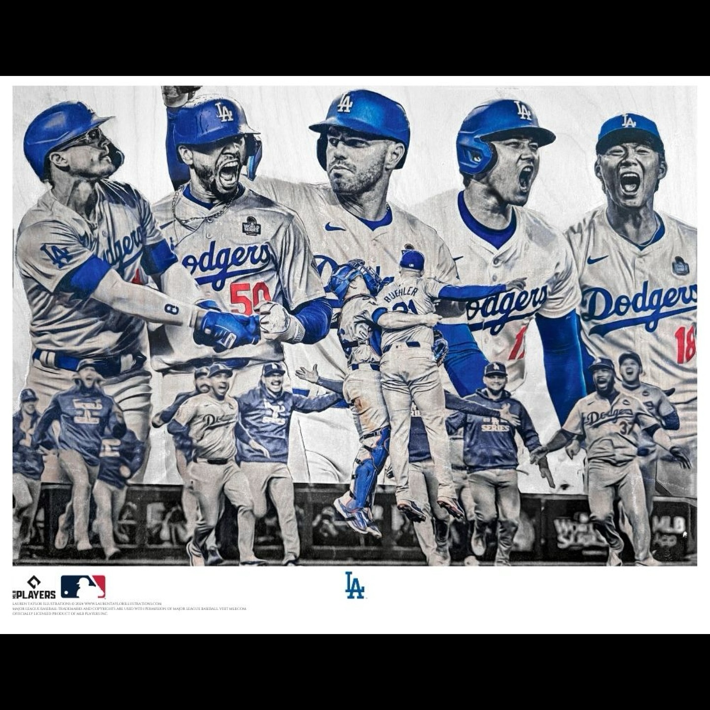 Pre-order an exclusive POP! 5-Pack of the Los Angeles Dodgers to