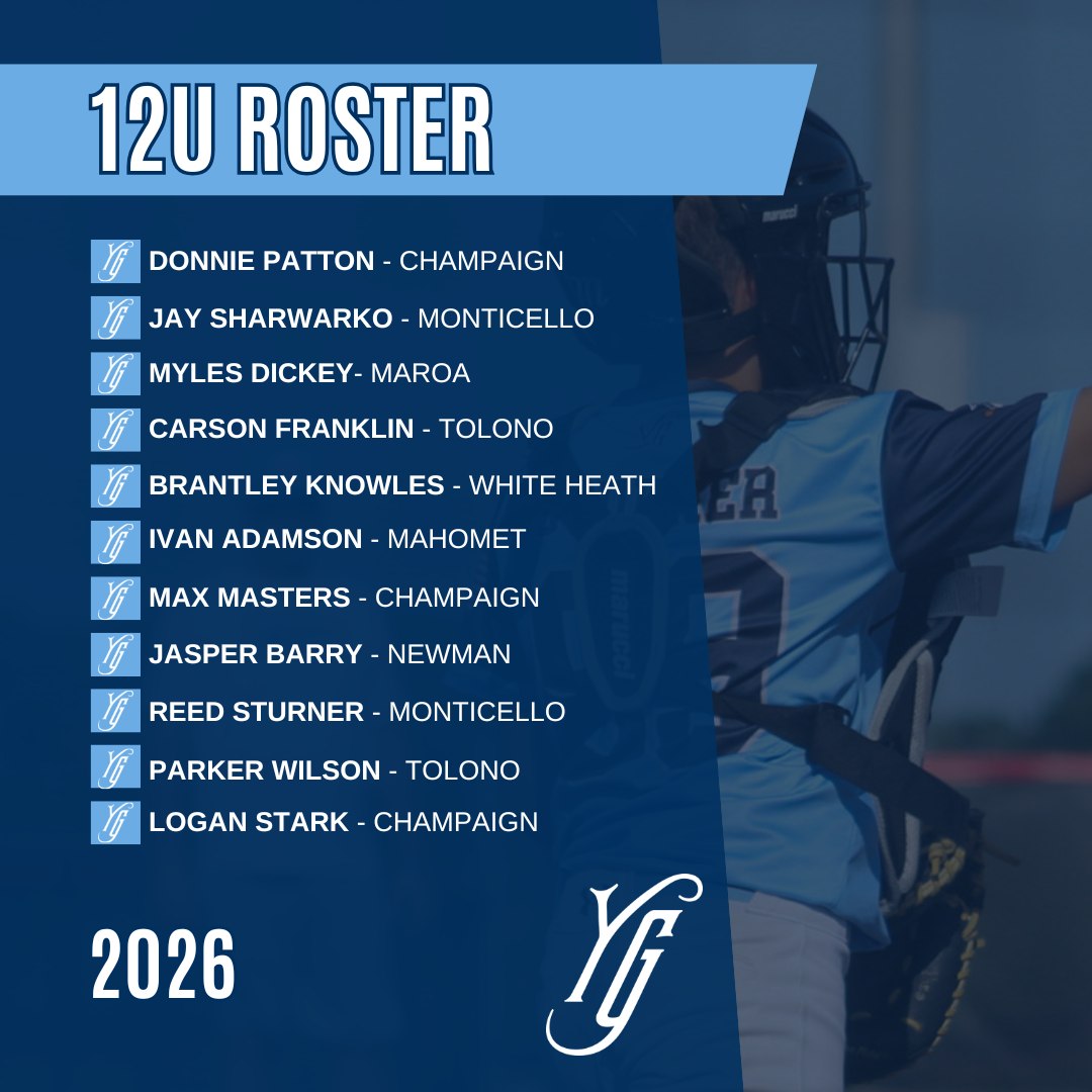 Yard - 🔥 12U roster is live! A powerful mix of grit, growth, and Goat ...