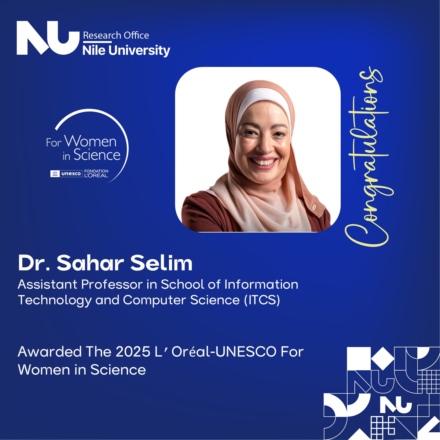 NU Research - Nile University is proud to announce that... | Facebook