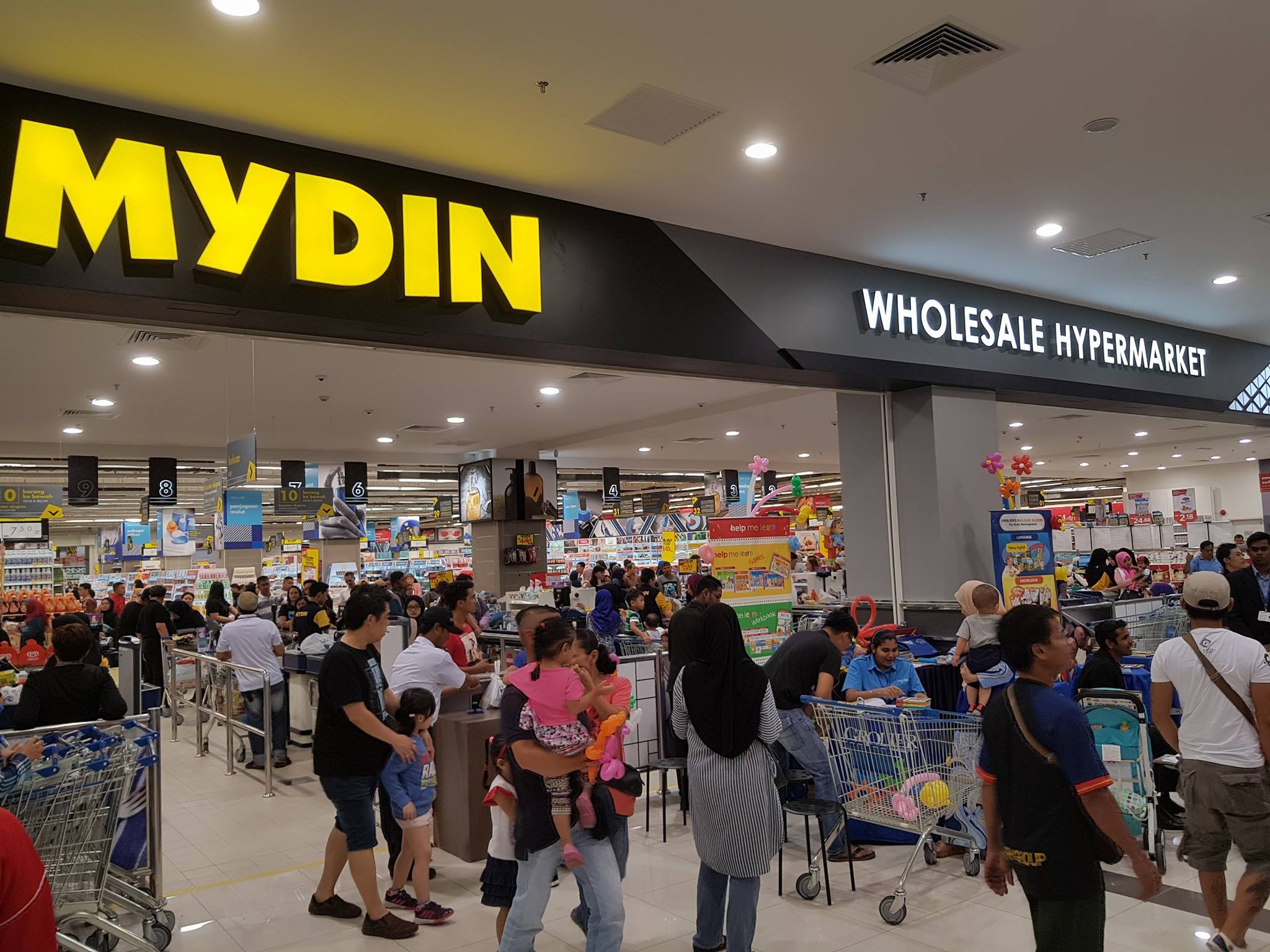 古晋发展资讯 Mydin Mall Petra Jaya 开业第三天mydin Petra Jaya Facebook