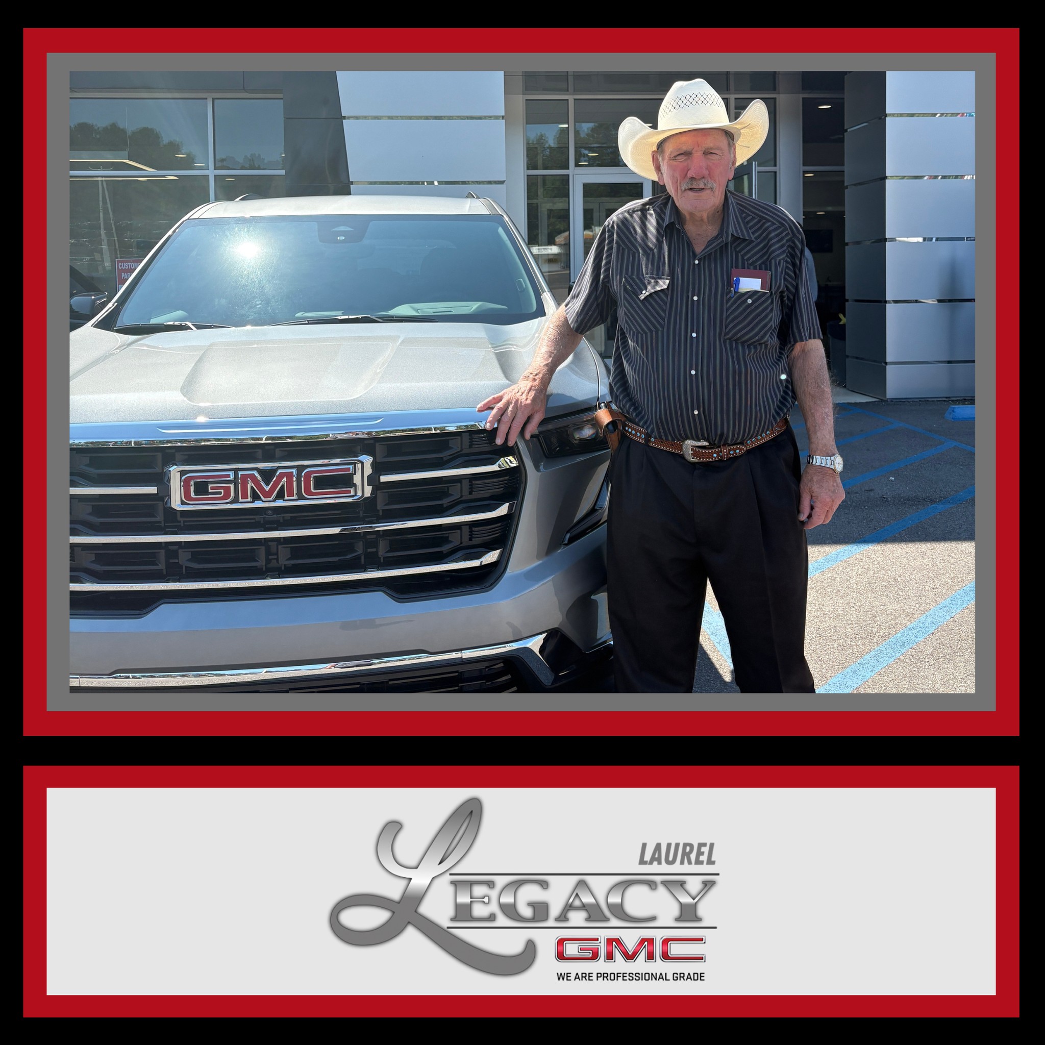 Legacy - Congratulations to Pat Rawson on the purchase of his 2026 GMC ...