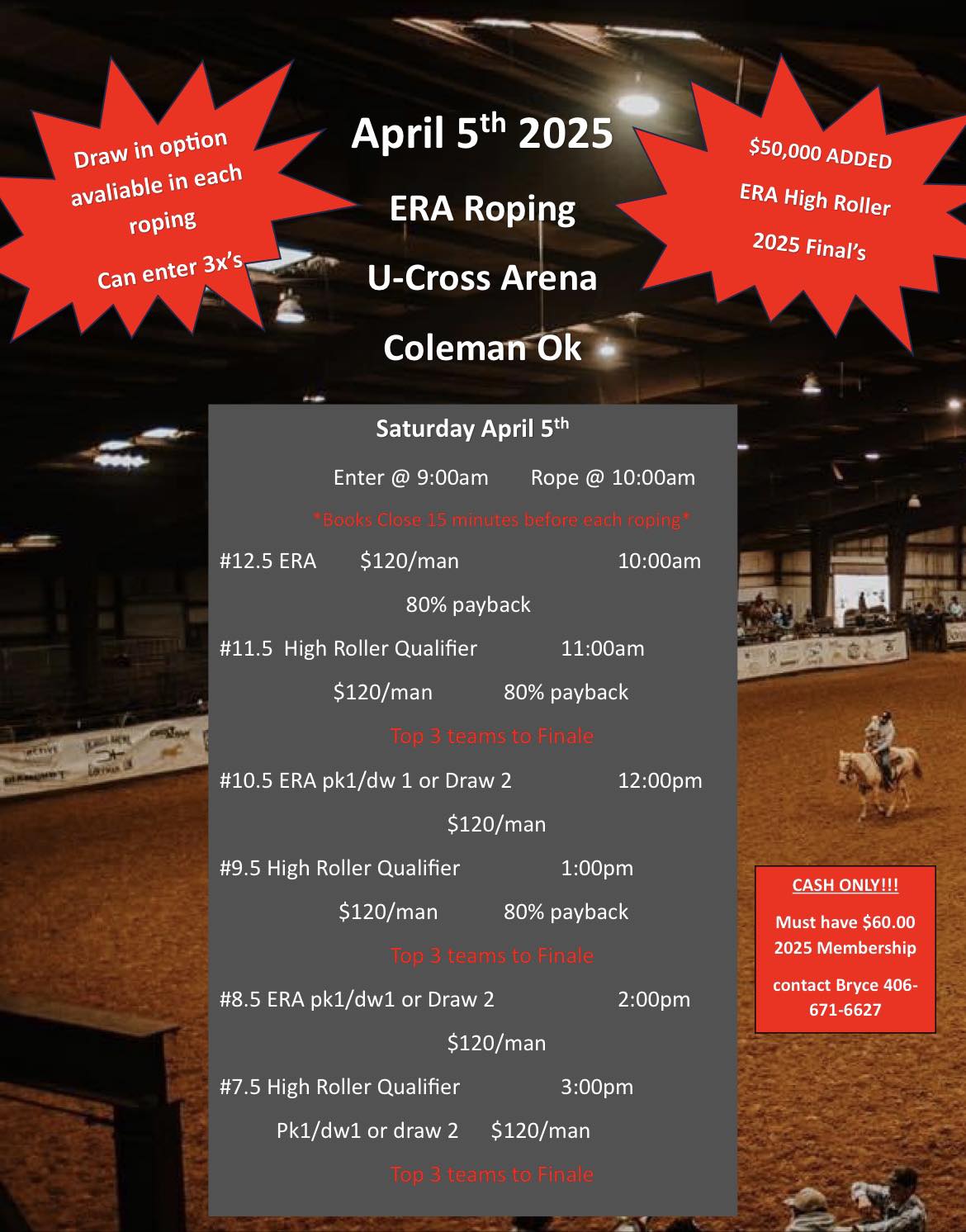 Elite Roping Association added... - Elite Roping Association