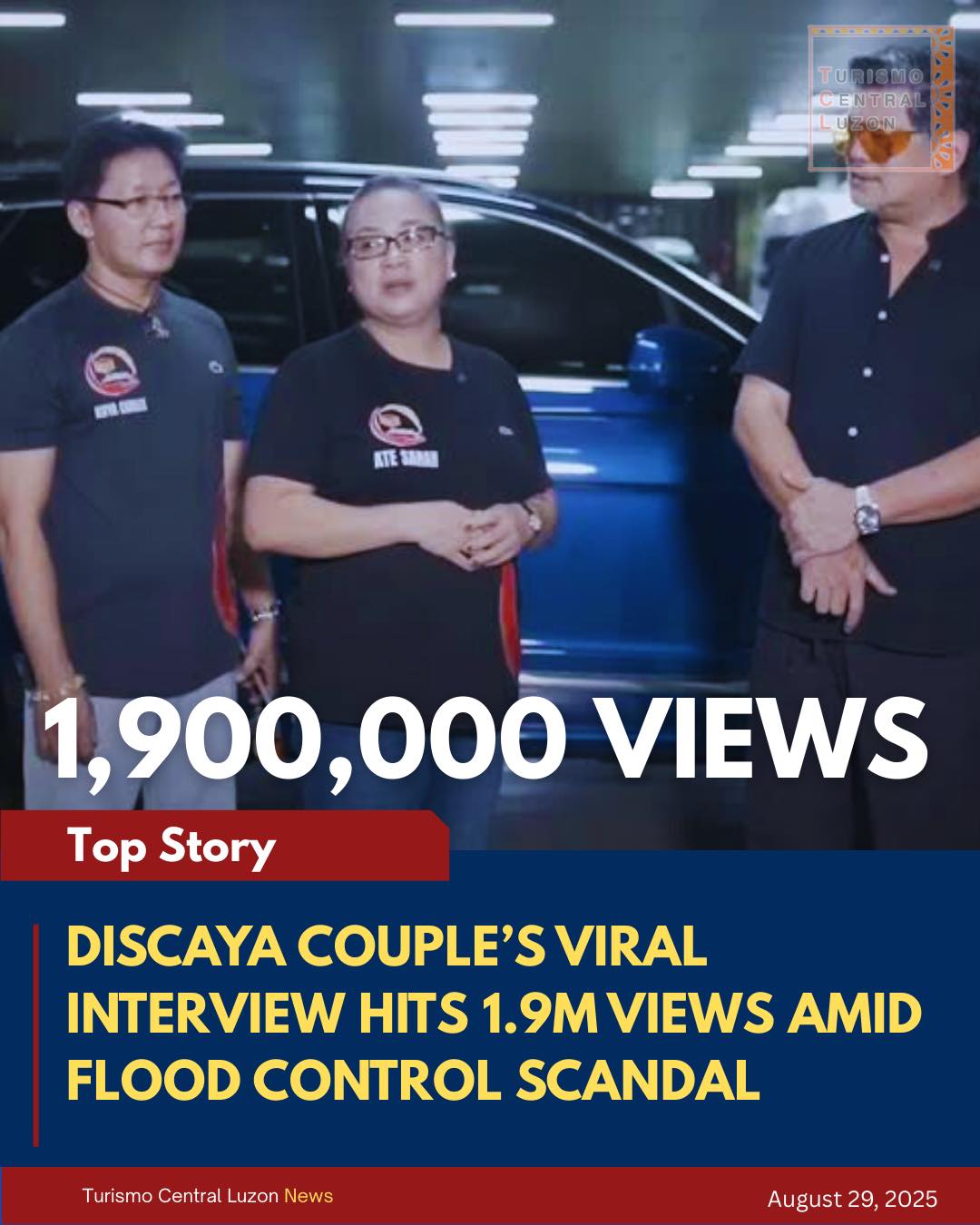 Turismo - DISCAYA COUPLE’S VIRAL INTERVIEW HITS 1.9M VIEWS AMID FLOOD ...
