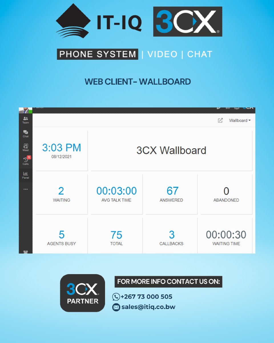 3CX Web Client Solution💻 No installs. No complications. Just  communic