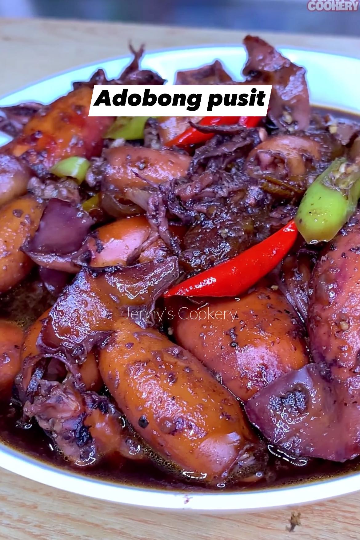Jenny's - 500 g – 1 kg pusit, linisin 2–4 siling labuyo o green finger ...