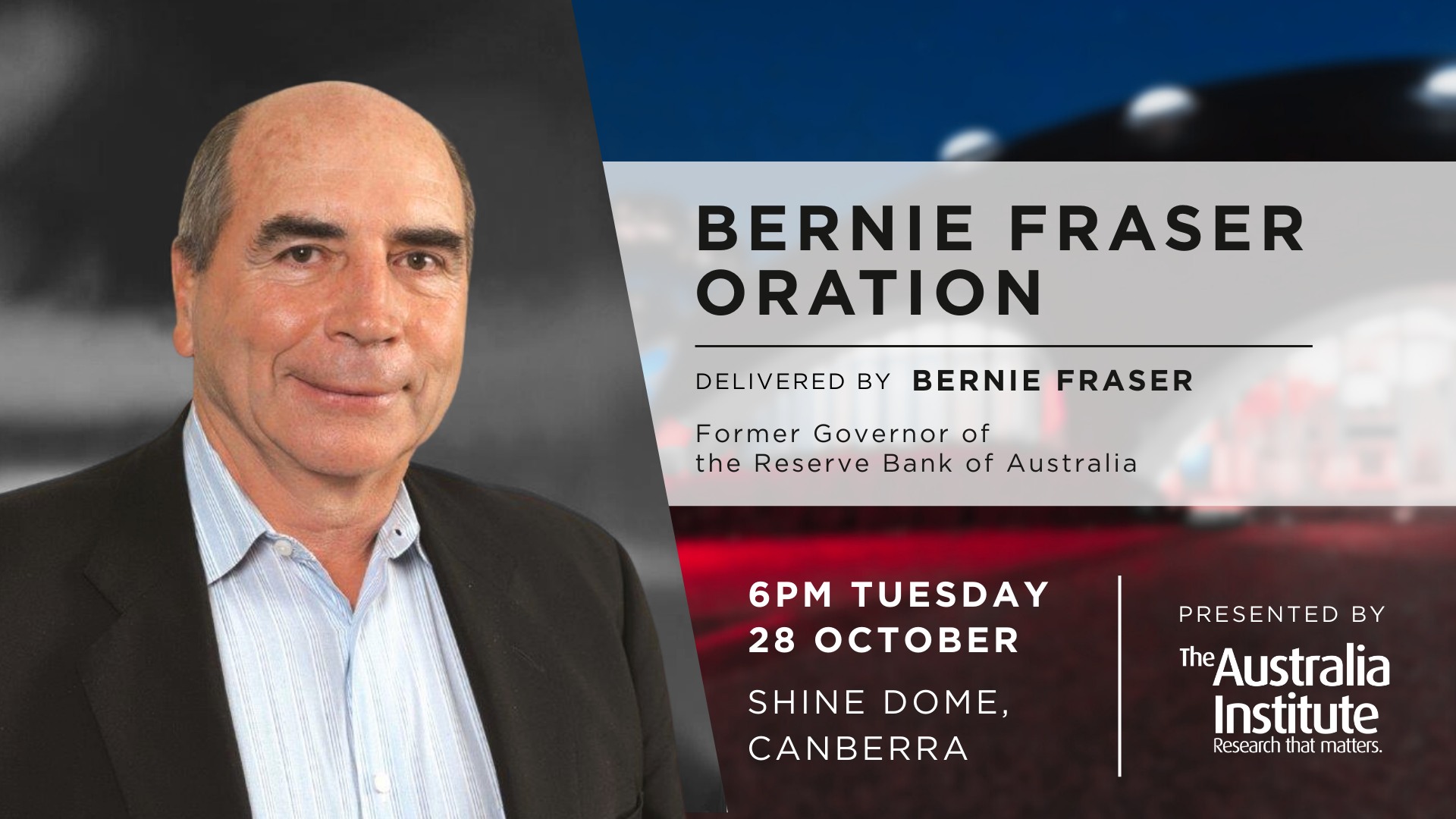 Bernie Fraser Oration