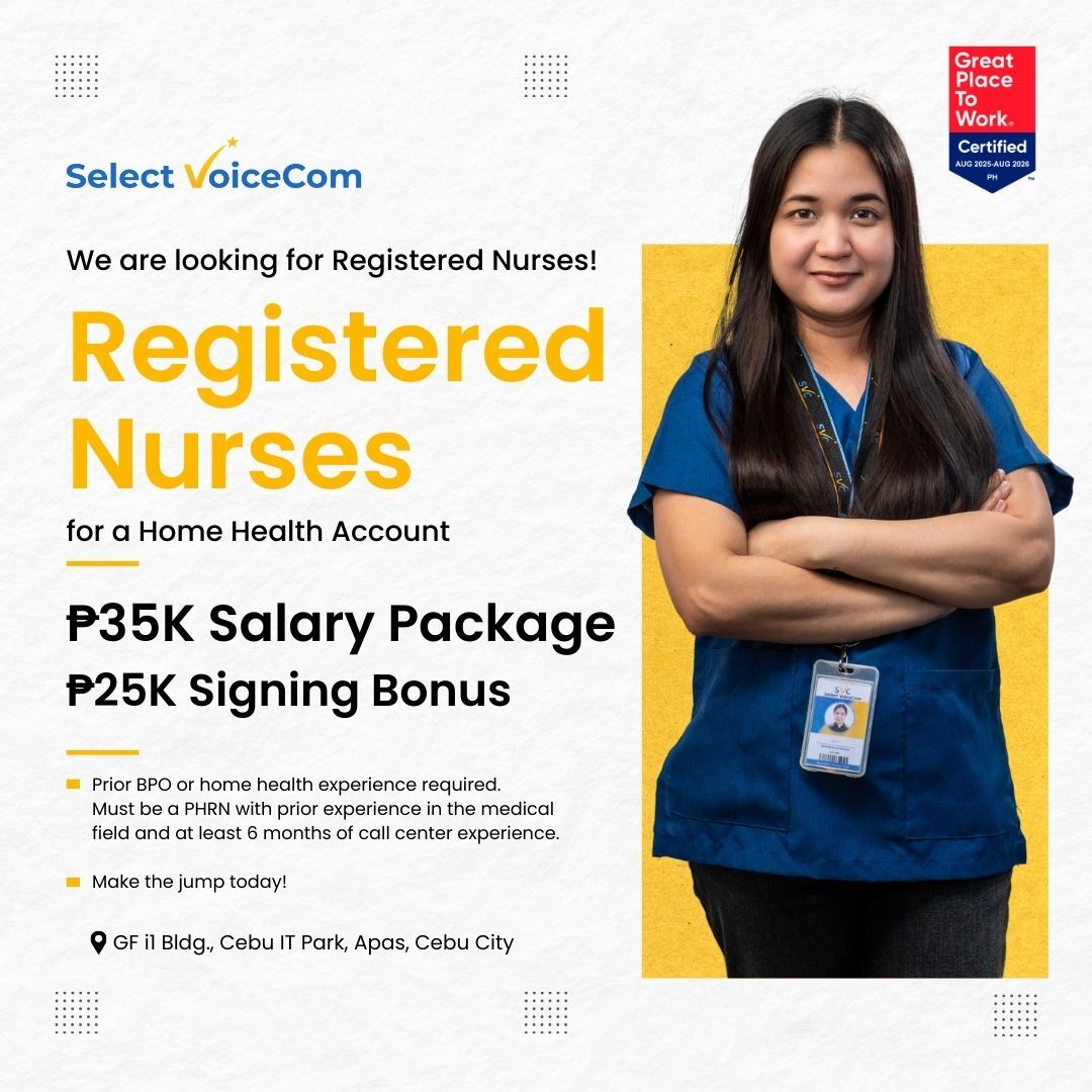 Select - Earn 35K Starting Salary + 25K Signing Bonus as a Nurse | Join ...