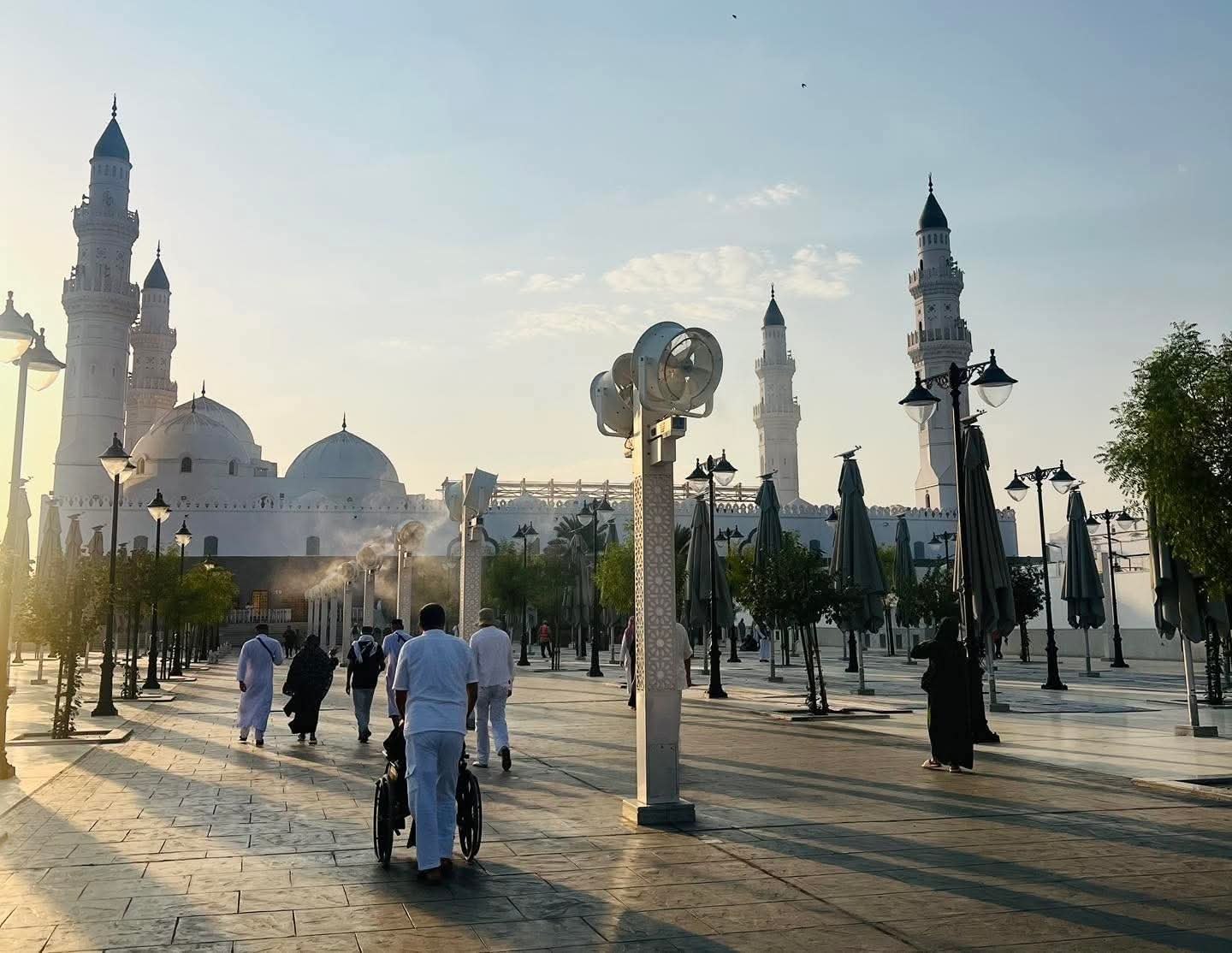 Saudi - Masjid Quba – The First Mosque in Islam 🕌 Built by Prophet ...