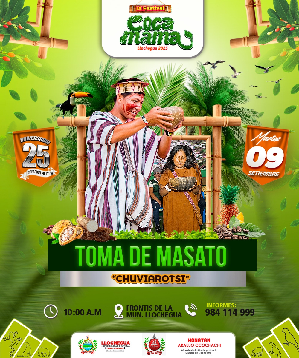 Municipalidad - 🌿 ¡𝐂𝐎𝐍𝐂𝐔𝐑𝐒𝐎 𝐃𝐄 𝐓𝐎𝐌𝐀 𝐃𝐄 𝐌𝐀𝐒𝐀𝐓𝐎 “𝐂𝐇𝐔𝐕𝐈𝐀𝐑𝐎𝐓𝐒𝐈”! 🌿 📌 En el ...