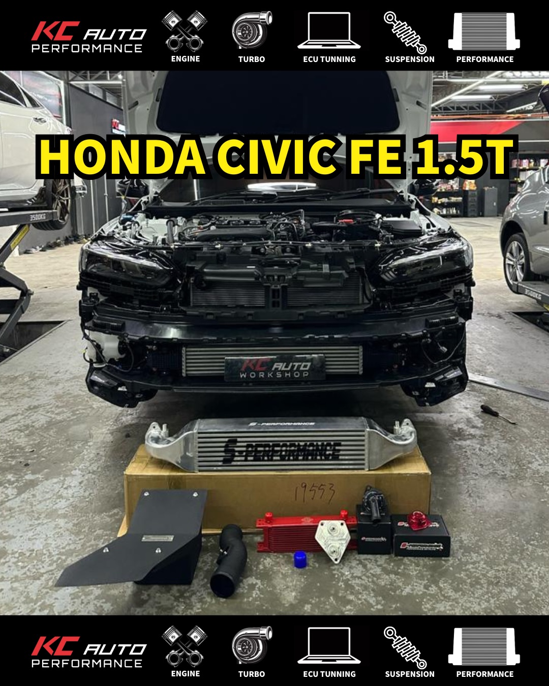 HONDA CIVIC FE 1.5T -KC AUTO CVT COOLER... - KC Auto Workshop | Facebook