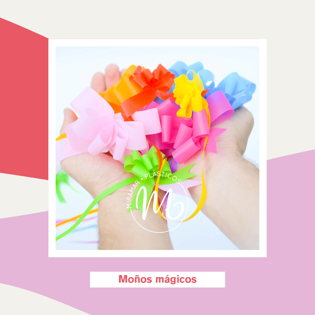 🎀 ¡La magia existe! 🎀 Con los moños... - Miramar Plásticos | Facebook