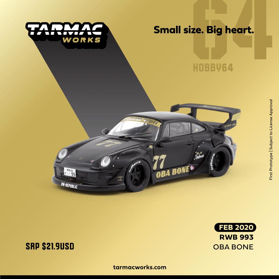 RWB 993 Rotana in 64 scale, to drop on Jun 29 at our WebStore and