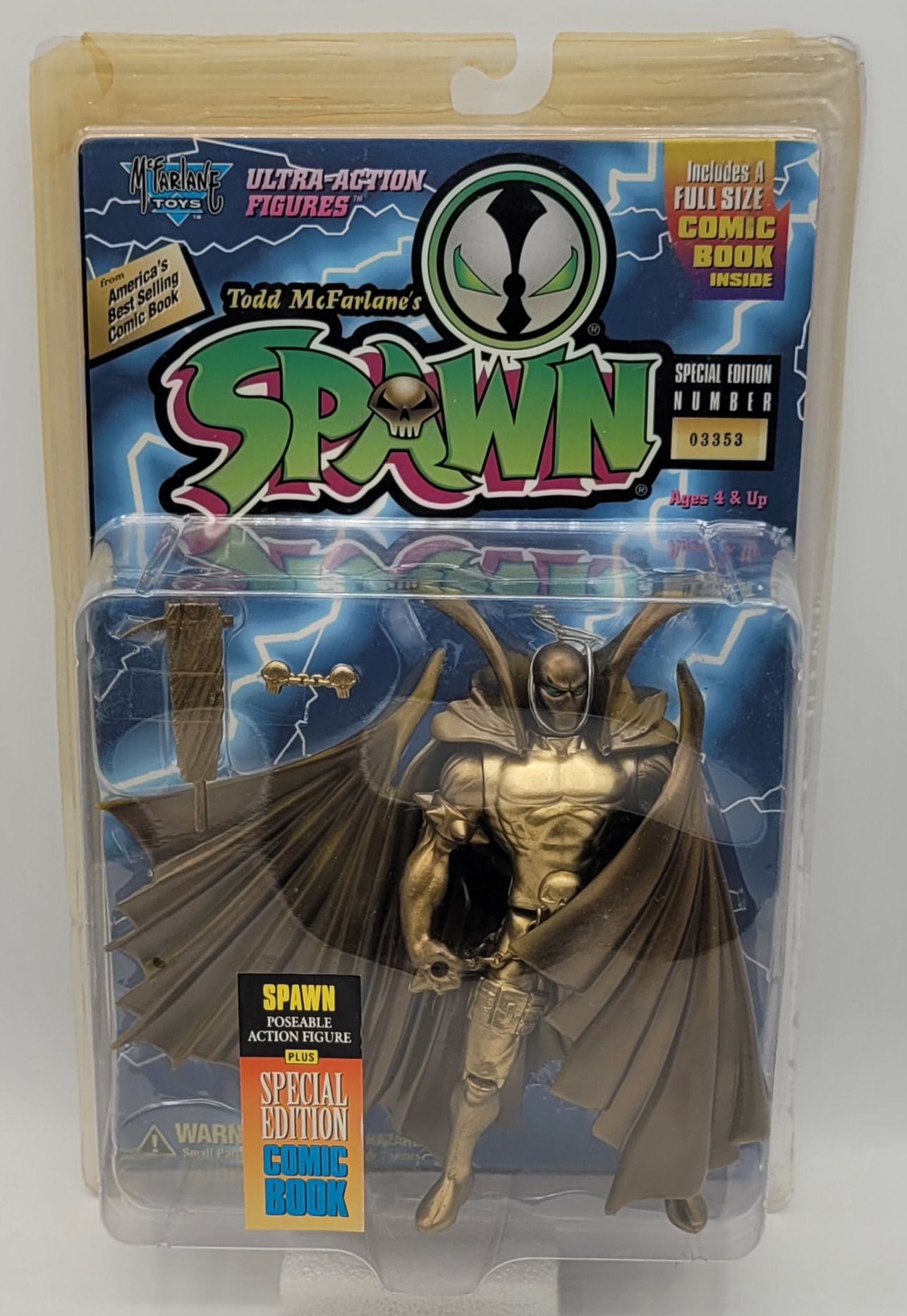 Gold spawn v14 figure details