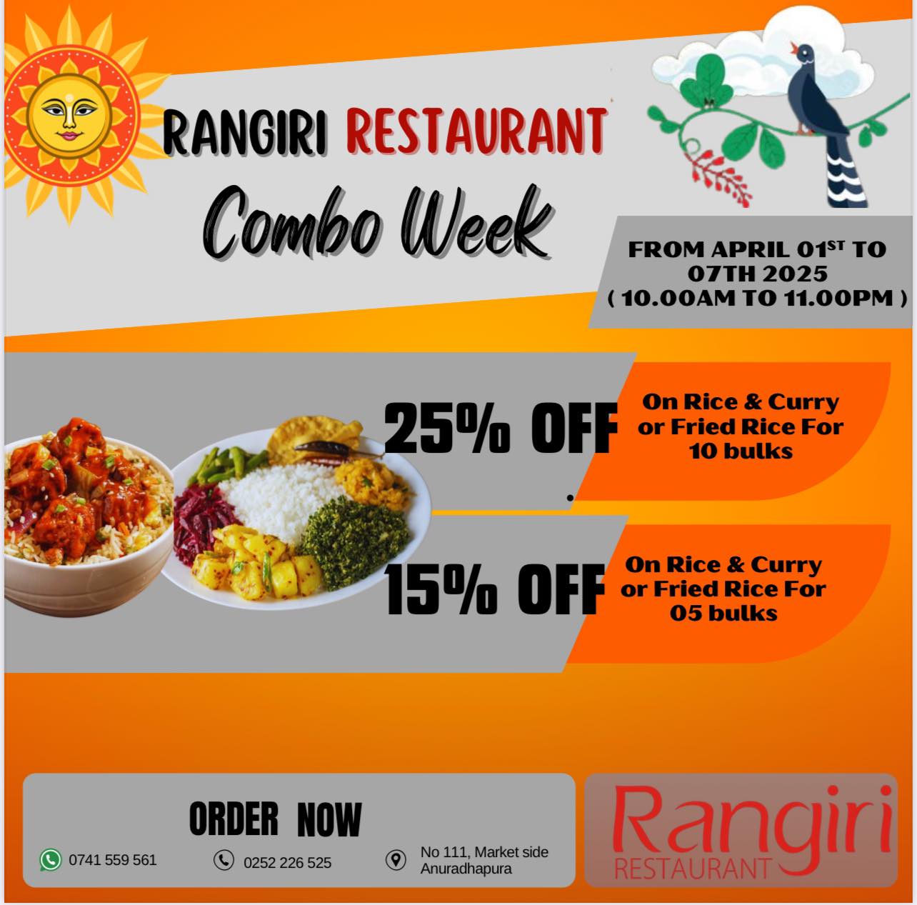 Rangiri Restaurant | Anuradhapura Town