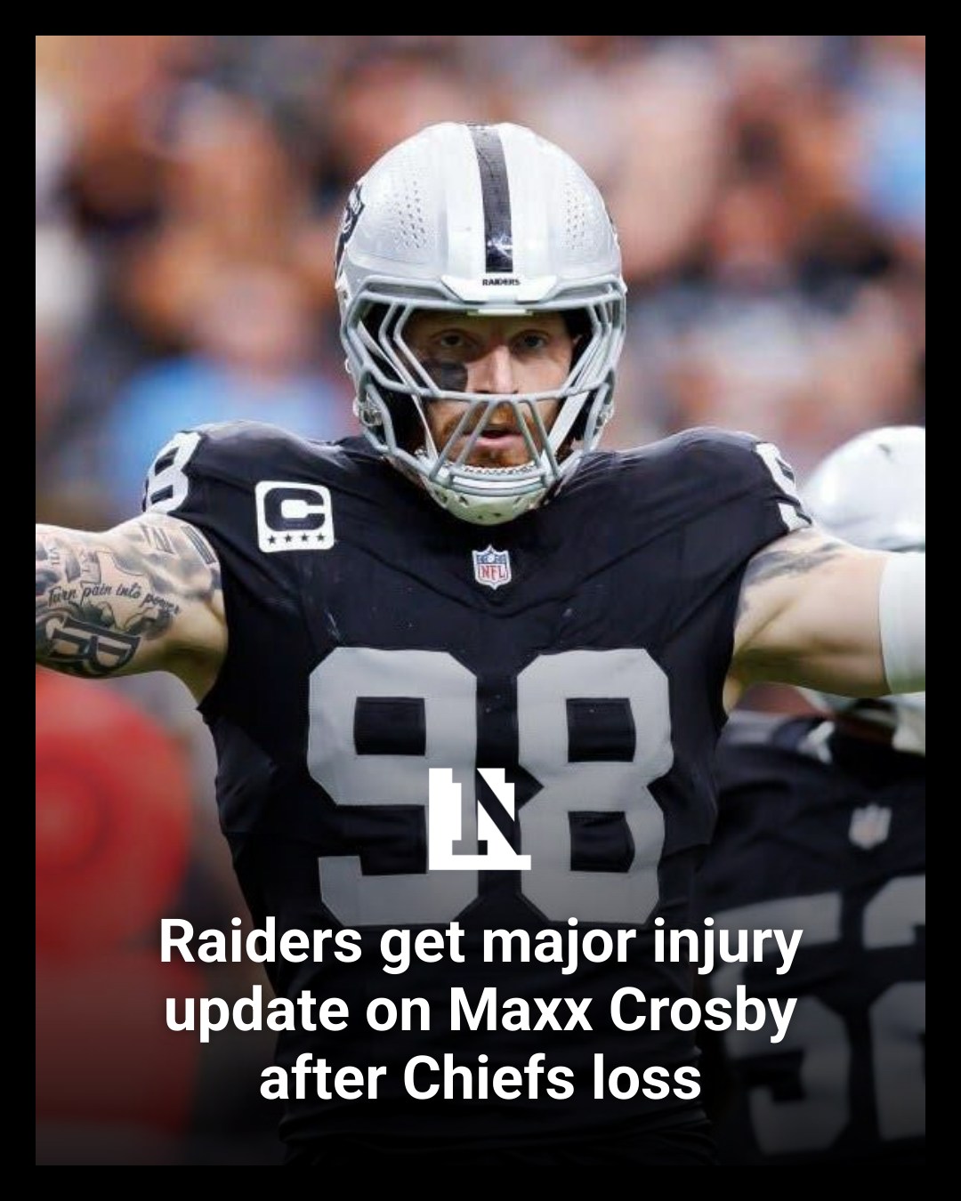 Newsweek - Star Las Vegas Raiders pass-rusher Maxx Crosby left Sunday's ...