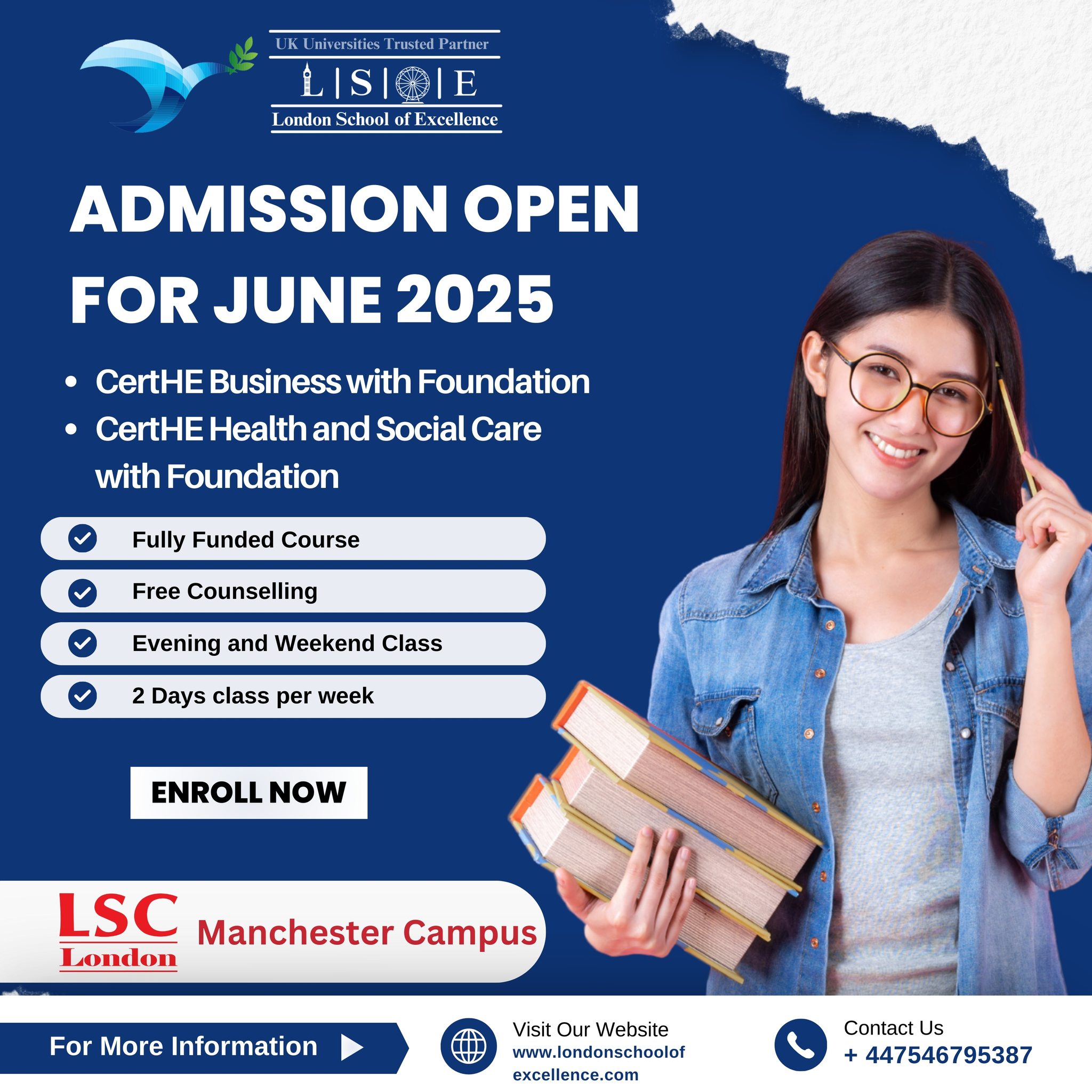 London School Of Excellence Ltd - 🚀 Admissions Open for June 2025! 🎓 ...