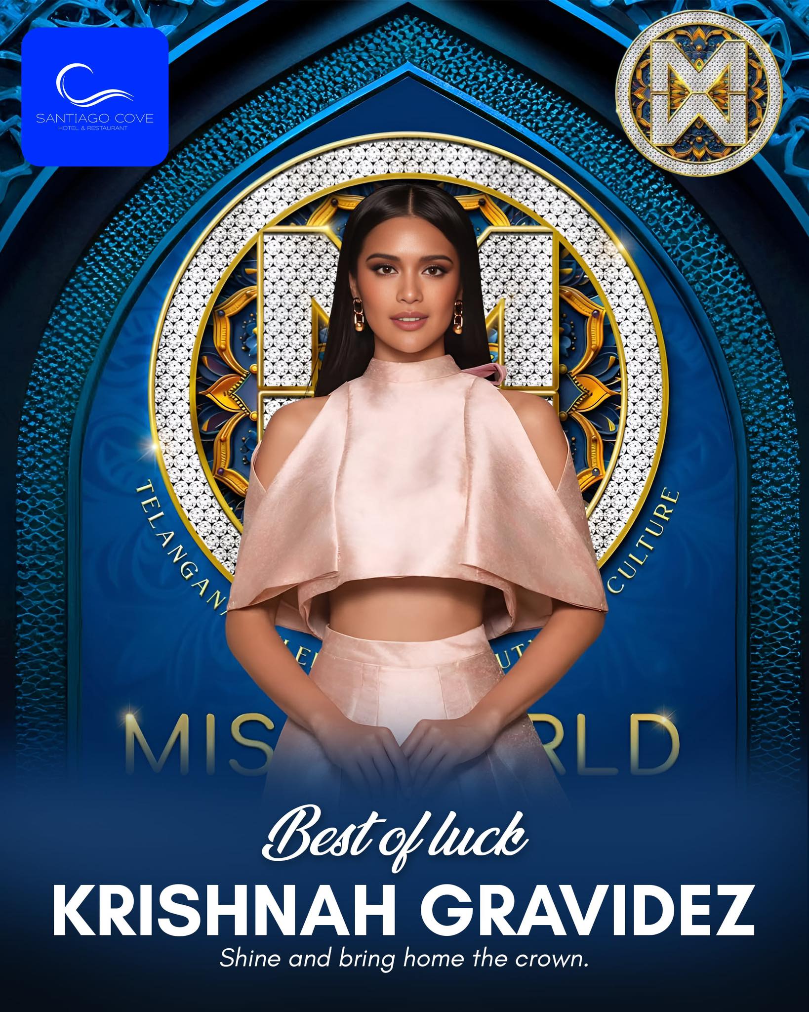 Santiago - From Santiago, Ilocos Sur to the World Stage🌍👑 We proudly ...