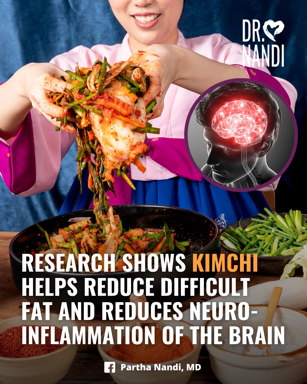 Research Shows Kimchi Reduces Difficult Fat and Reduces Neuroinflammation of the Brain