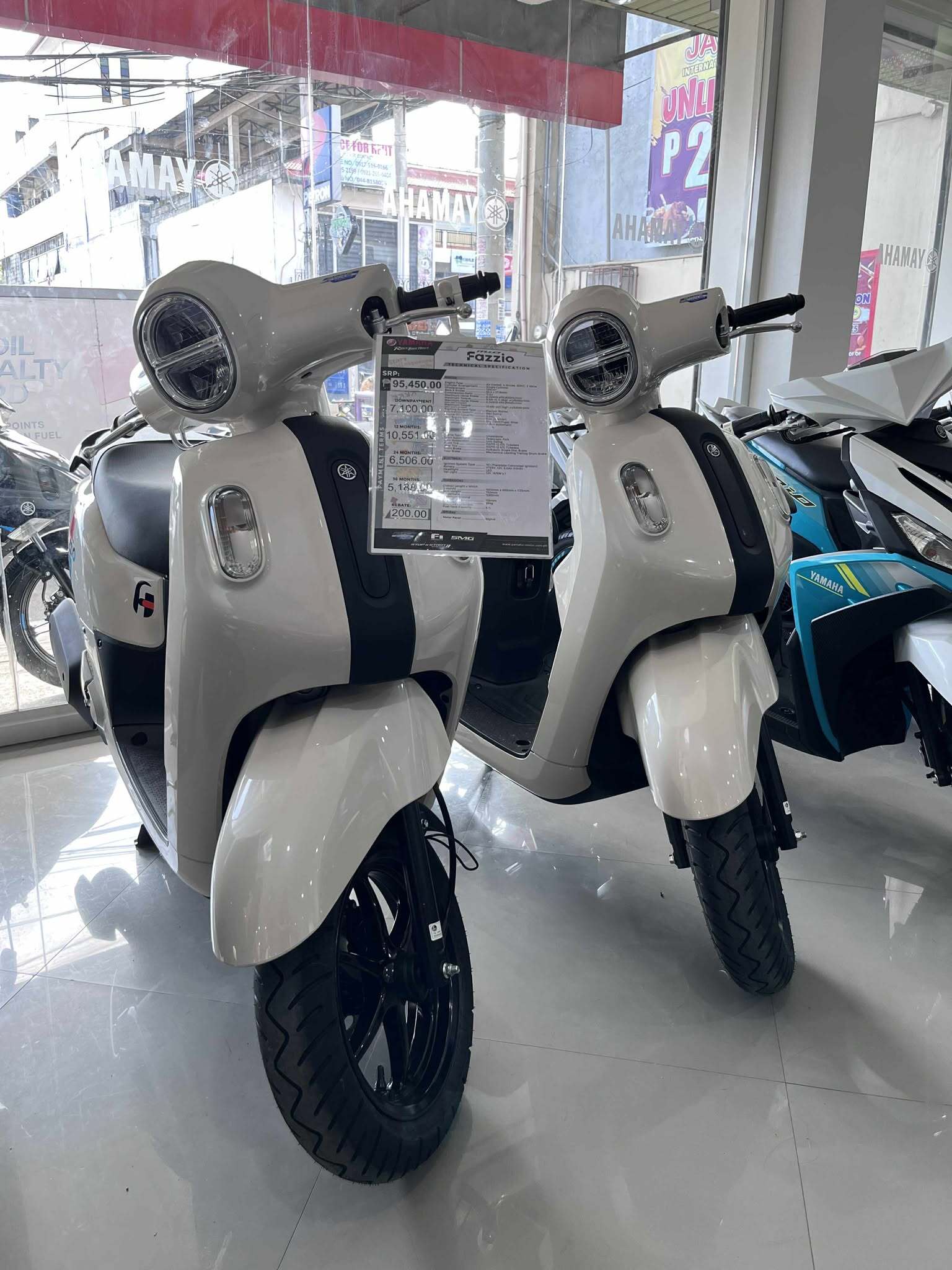 Yamaha - YAMAHA MIO FAZZIO – STYLE MEETS EFFICIENCY IN WHITE Stand out ...