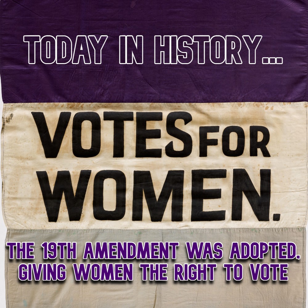 ABC12 News - TODAY IN HISTORY -- Women won the right to... | Facebook