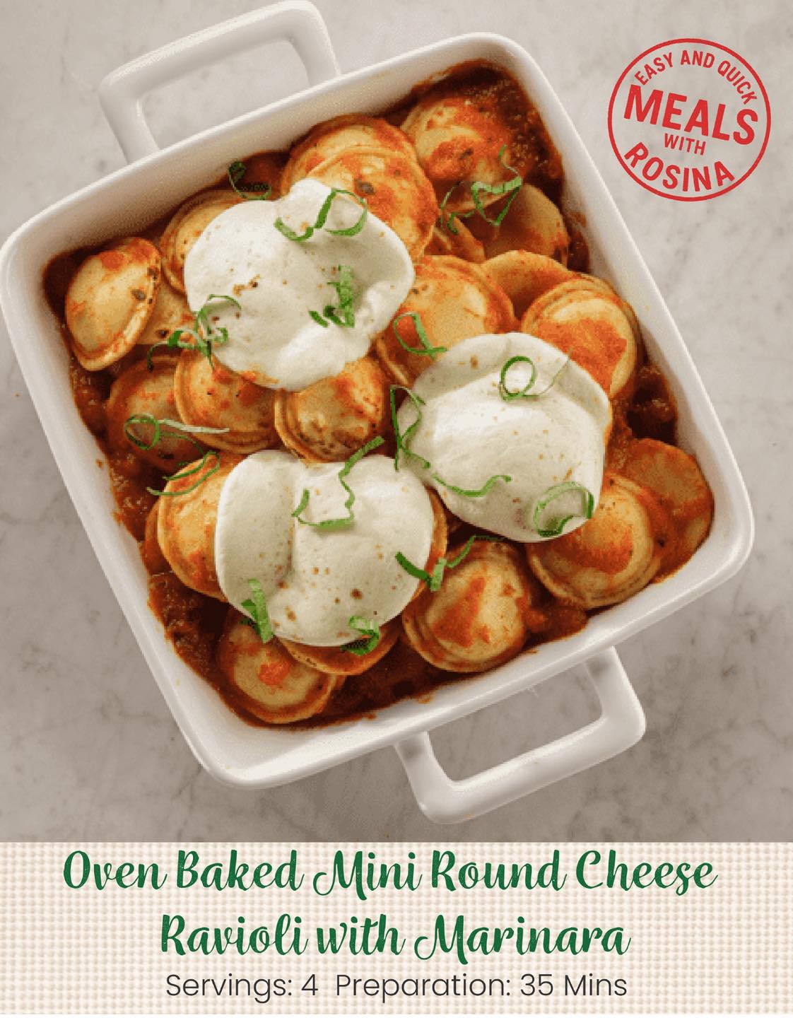 Rosina - 🍽️ Comfort food, the easy way. This Oven-Baked Mini Cheese ...
