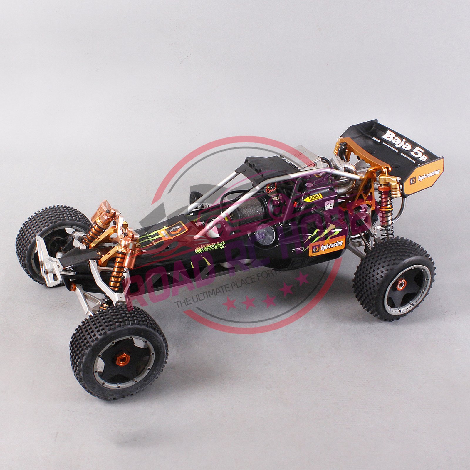 Road RC Hobby - 1/5 HPI BAJA 5B DDM Fast Lane CNC Metal...