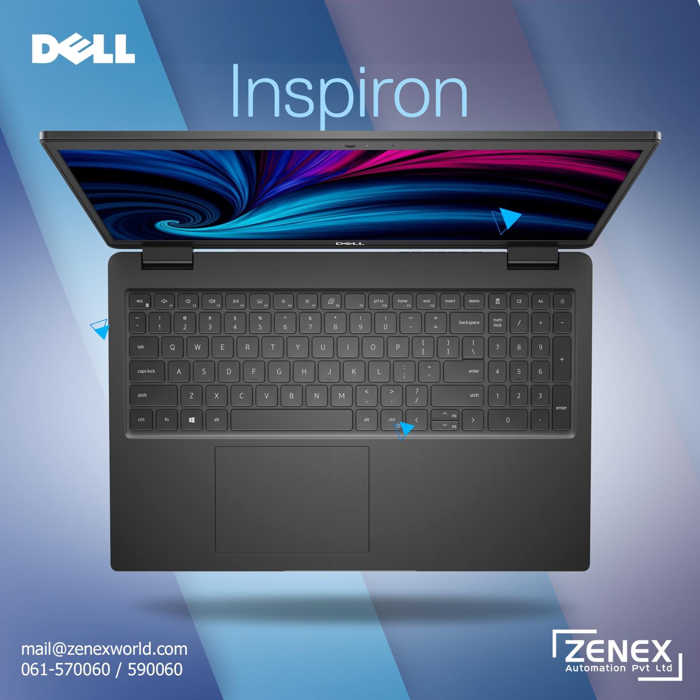 A Dell inspiron 14 5440 laptop made to share your ideas on the go 