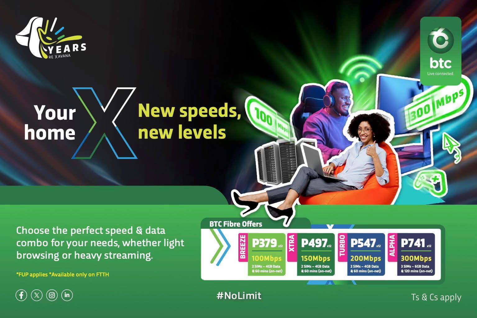 Botswana - Do you know about our new and exciting home internet plans ...