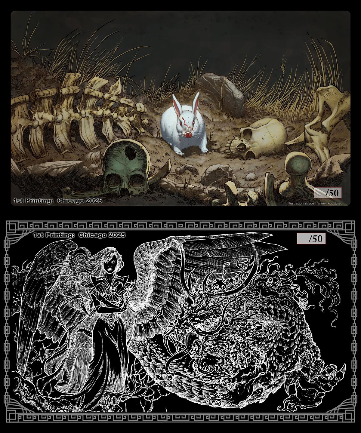 Limited edition Magic: The Gathering playmats for MagicCon Chicago