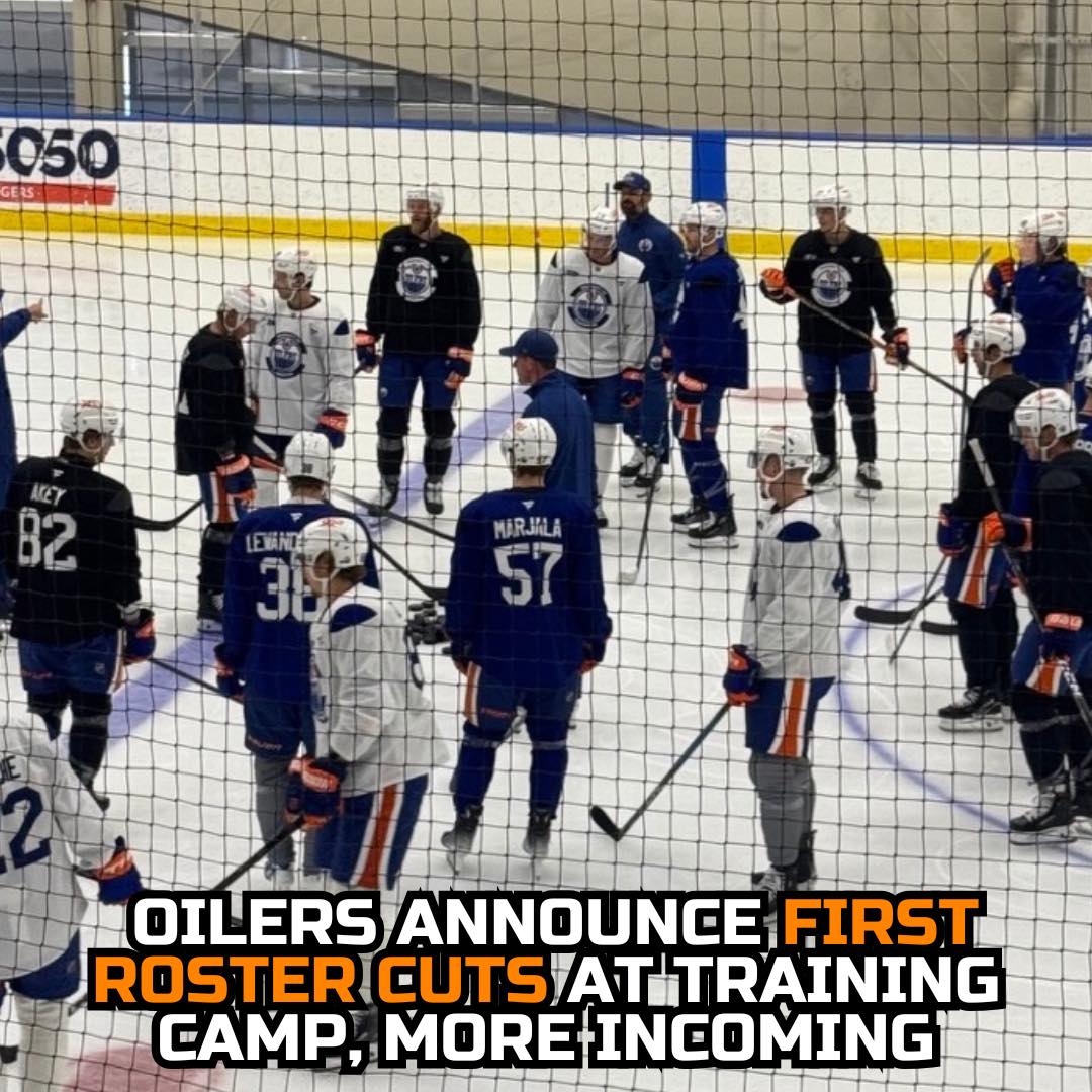 Oilers first roster cuts are here, and... - Center Ice Hockey | Facebook