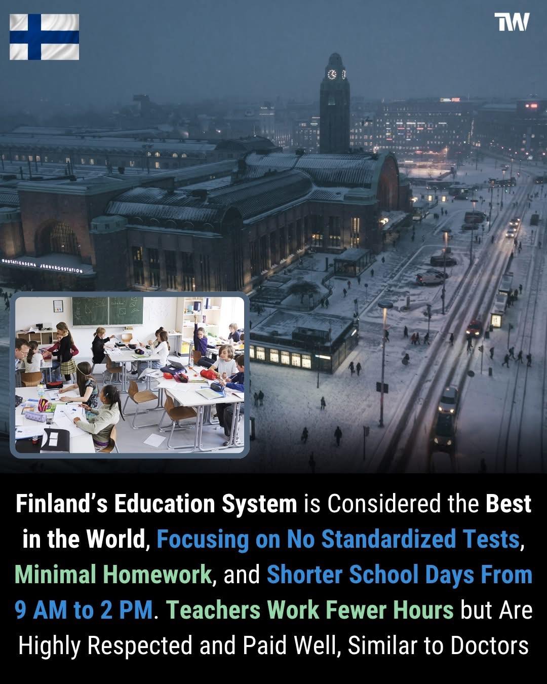 Techworm - 🇫🇮 Finland’s Education System: Proof That Less... | Facebook