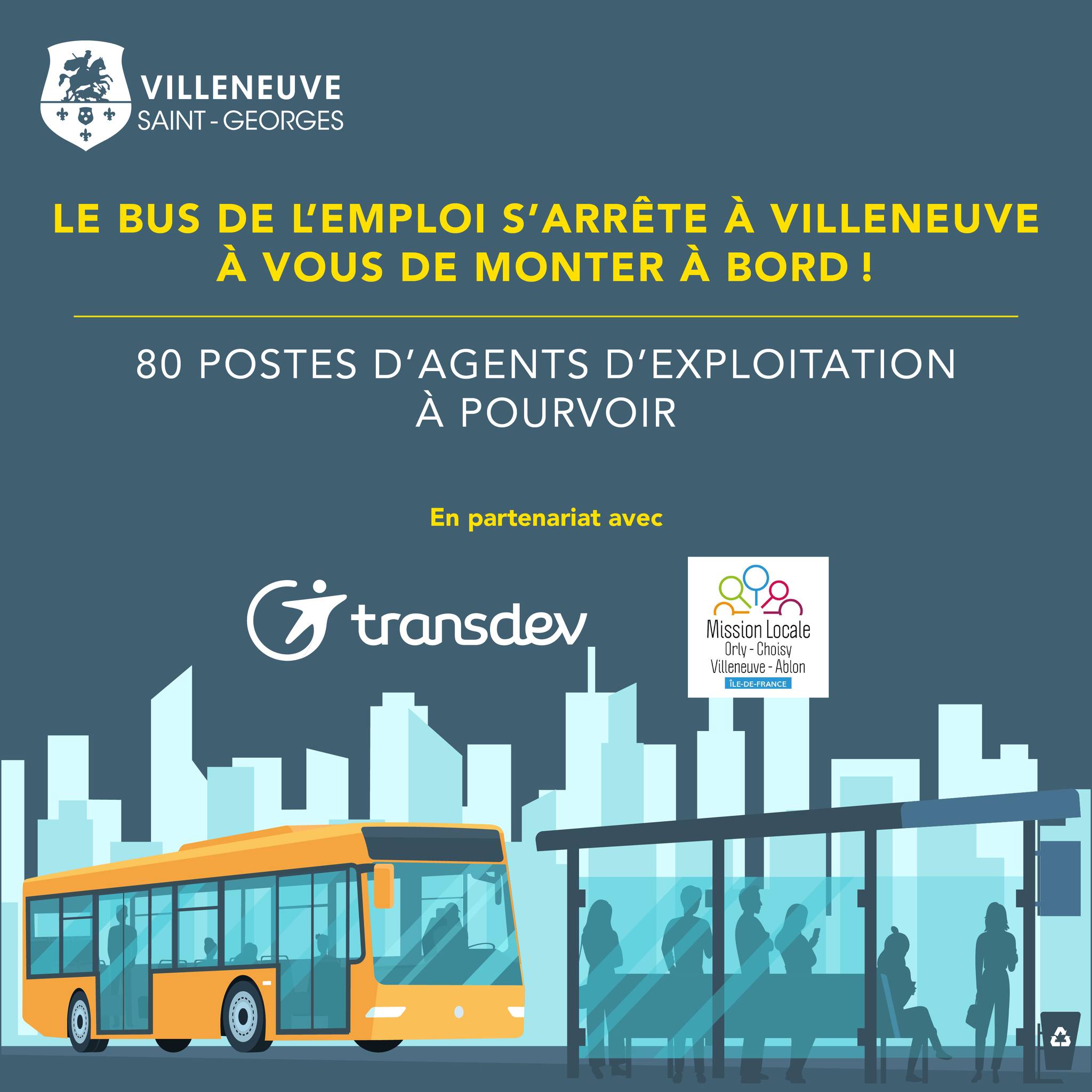 Ville - 🚌 #EMPLOI | Le bus de l’emploi s’arrête à Villeneuve : à vous ...