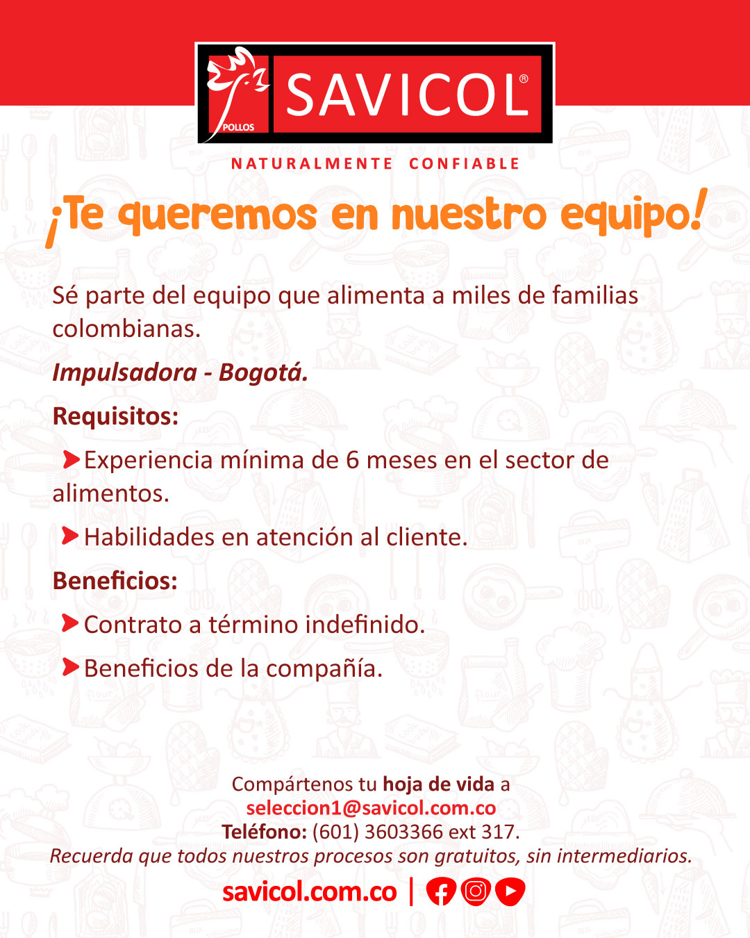 Pollos Savicol