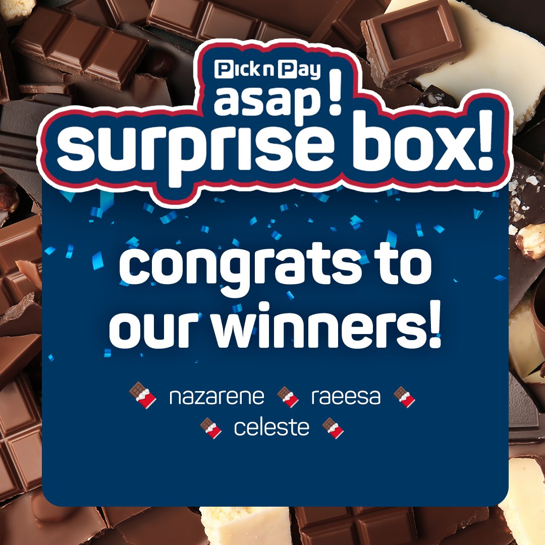Sweet announcement!! 🍫 We’re... - Pick n Pay asap!