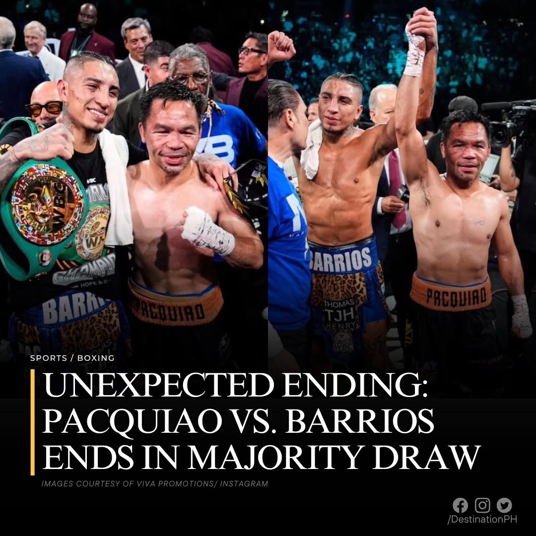 Destination - UNEXPECTED ENDING: PACQUIAO VS. BARRIOS ENDS IN MAJORITY ...