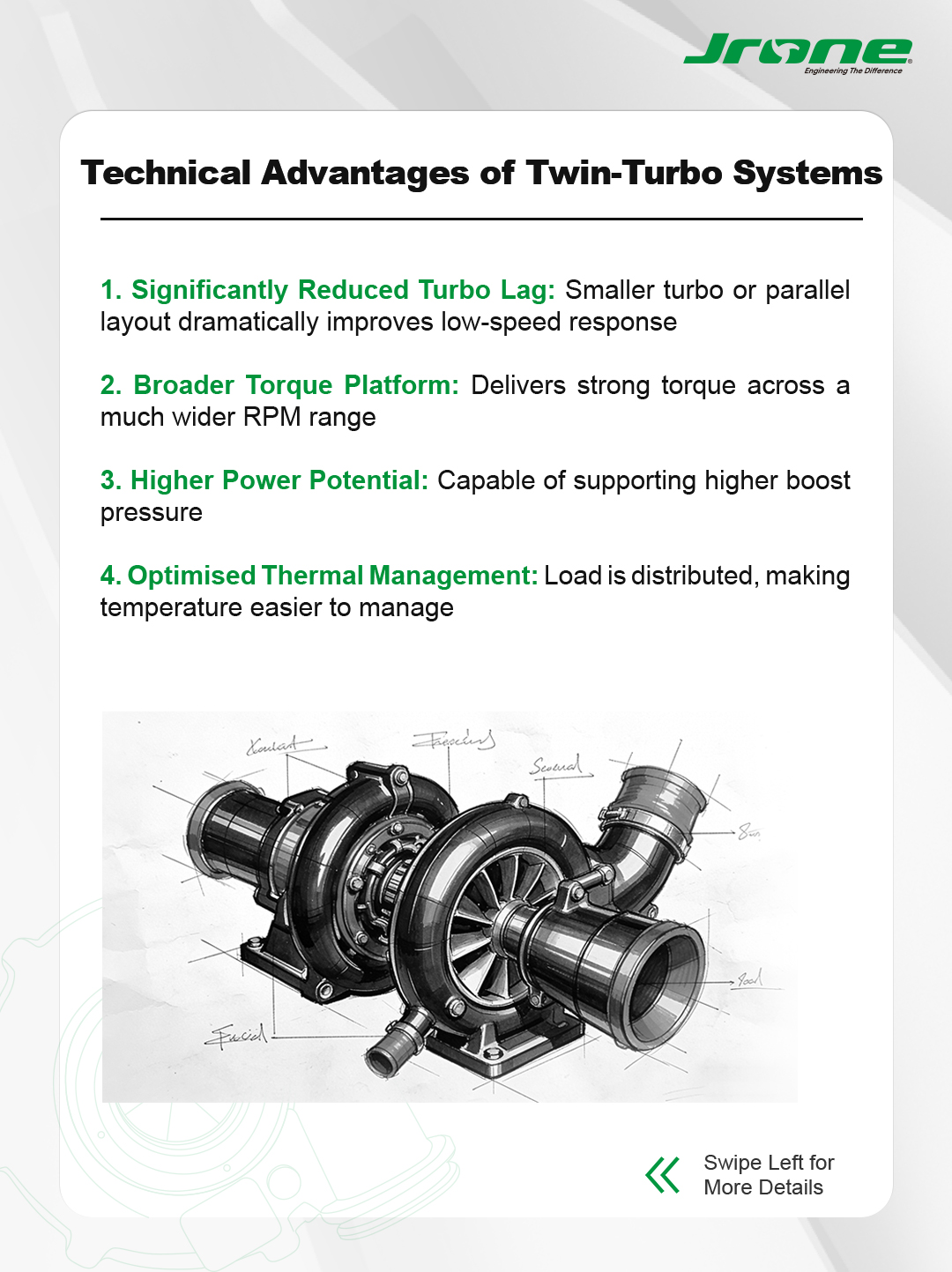 Jrone Turbocharger System
