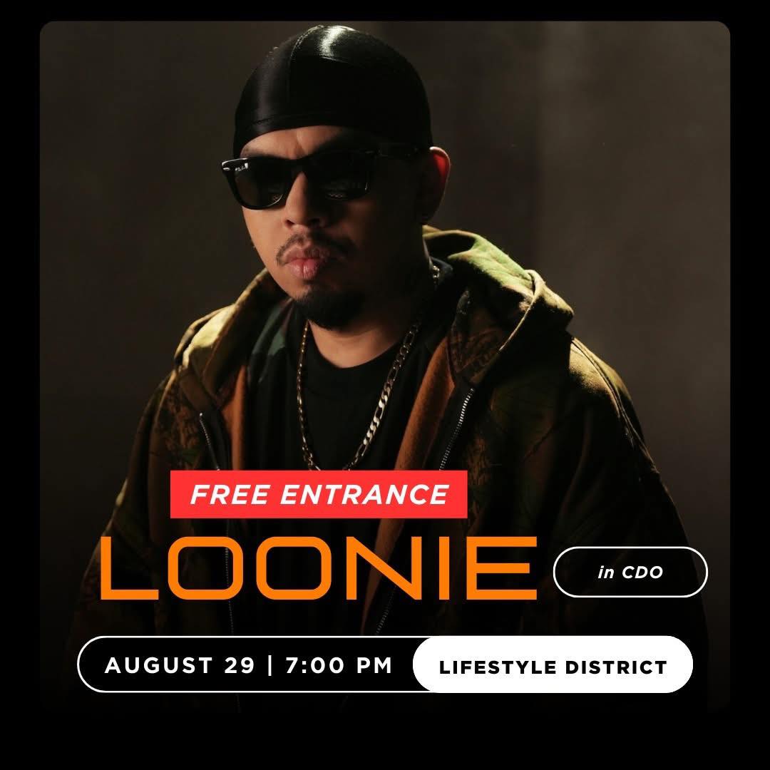 CDO - 📣 FREE ENTRANCE ra ni unya gabii na!😍 Loonie as Guest Artist for ...