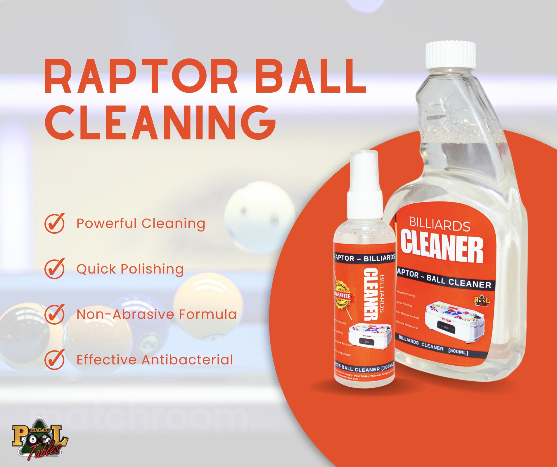 Thailand - #ภาษาไทยด้านล่าง 🧽 Raptor Ball Cleaning Spray 