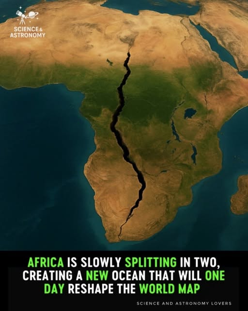 Amazing - Africa is undergoing one of the most dramatic geological ...